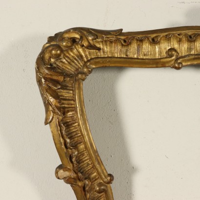 Antiker vergoldeter Rahmen Italien 18. Jahrhundert