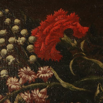 Stillleben mit Blumen Ölgemälde 17. Jahrhundert