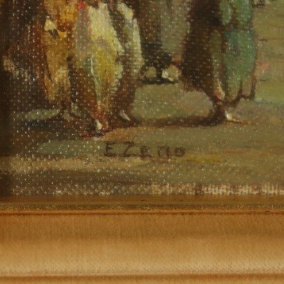 Coppia di capricci veneziani di E. Zeno