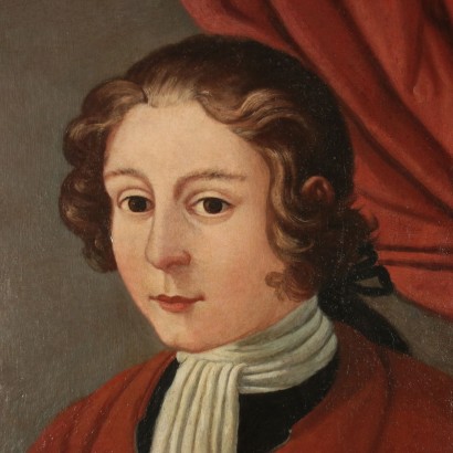 Porträt eines jungen Mannes Ölgemälde 1729