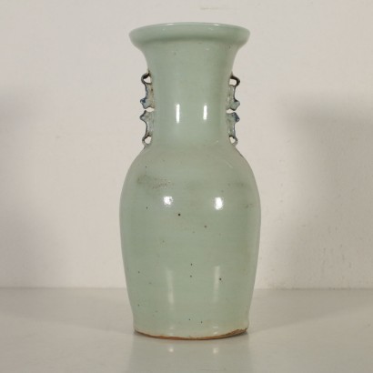 Celadon Porcelain Vase Made in China 20th Century