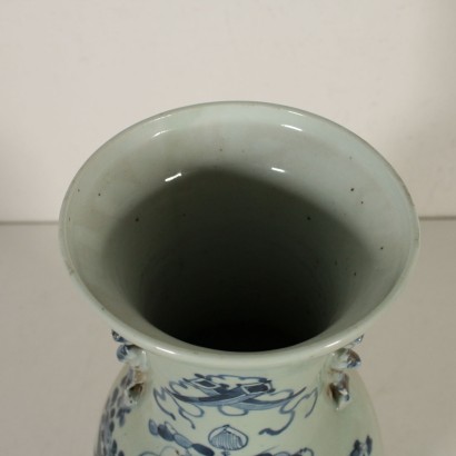 Celadon Porzellanvase Made in China 20. Jahrhundert