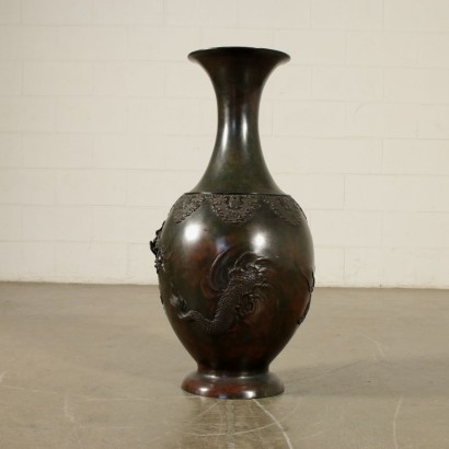 Vase Bronze Japon Périod Meiji 1868 -1912