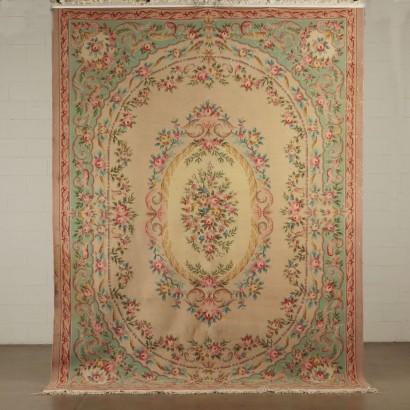 Handgemachter Peking Teppich aus China 60er-70er Jahre