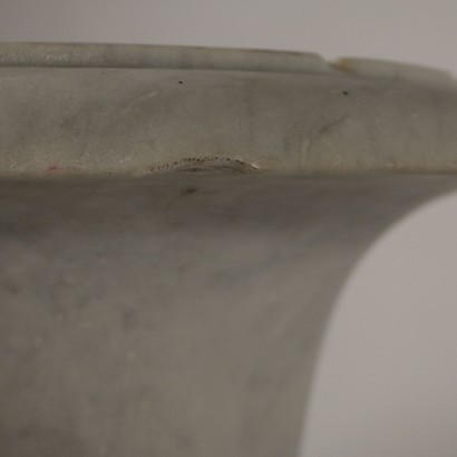 Paire de Vases Marbre sculpté Italie '900