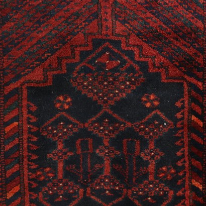 Tapis Beluci Laine Noued gros Fabrication manuelle Iran Années 50