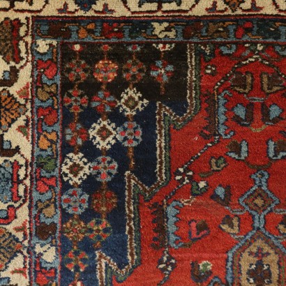Handgearbeiteter Mazlagan Teppich Iran 50er Jahre