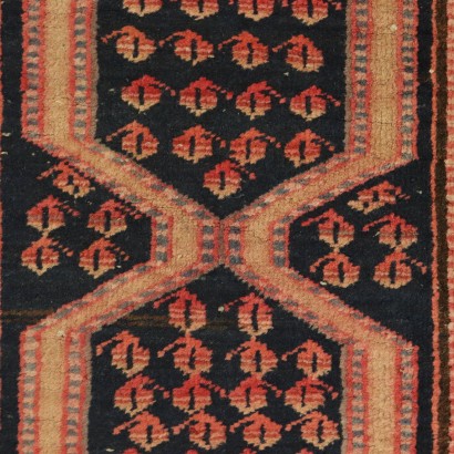 Tapis Malayer Coton Laine Fabrication Manuelle Iran Années 40-50