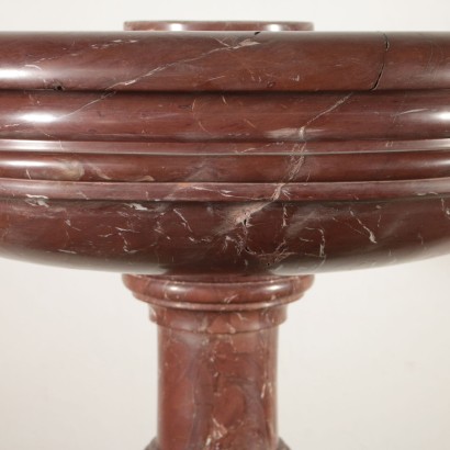 Marble Standing Water Font Italy 19th Century