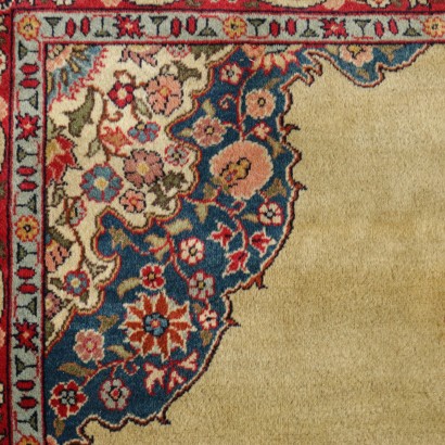 Handgearbeiteter Yazd Teppich Iran 80er-90er Jahre