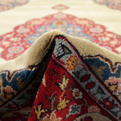 Handmade Yazd Rug Iran 1980s-1990s