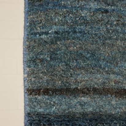 Wolle Gabbeh Teppich, große Knoten, handgemachte Herstellung.
