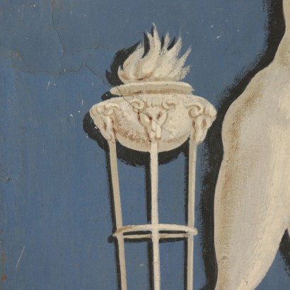 Neoklassisches Dekoratives Element Mythologische Szene 18. Jahrhundert
