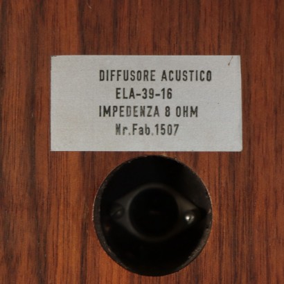 Vintage Acoustic Radiator Siemens Italia Ela-39-16 1962