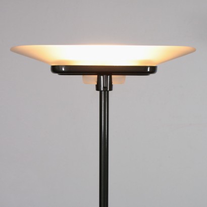 Stehlampe für Arteluce Glas Metall Vintage Italy 1978
