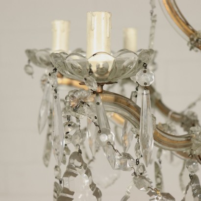 Marie Therese Chandelier Crystal Italy 20th Century