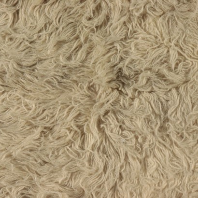 Vintage Shaggy Long-haired Rug 1980s