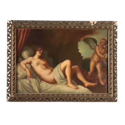 Danaë Copy from Titian Painting Late 1800s