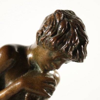 Fisher Bronze Sculpture by Vincenzo Gemito Italy 20th Century