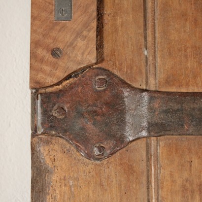 Antique Walnut Door Italy 18th Century