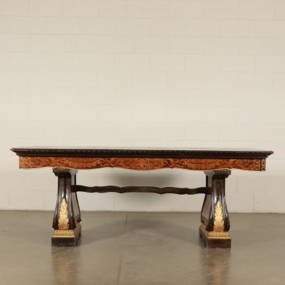 antiguo, mesa, mesa antigua, mesa antigua, mesa italiana antigua, mesa antigua, mesa neoclásica, mesa del 900