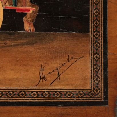 Box, signed by A. Gargiulo