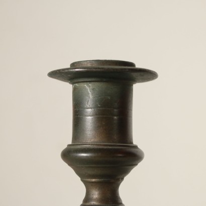 Bronze Candle Stick Italy 18th-19th Century