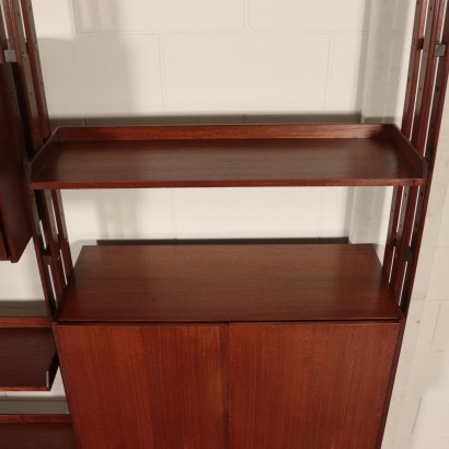 Bookcase in the style of Franco Albini Vintage Italy 1960s