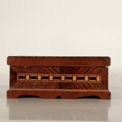 Inlaid Veneered Box Made in Sorrento Italy Late 1800s