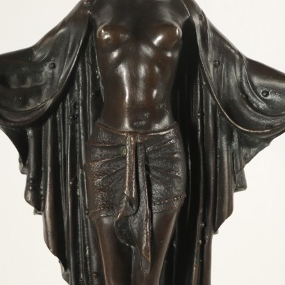 Sculpture Bronze Marbre moir France Deuxième moitié '900