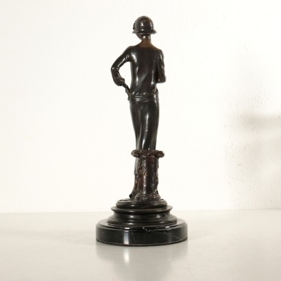 Female Figure Bronze Sculpture 20th Century