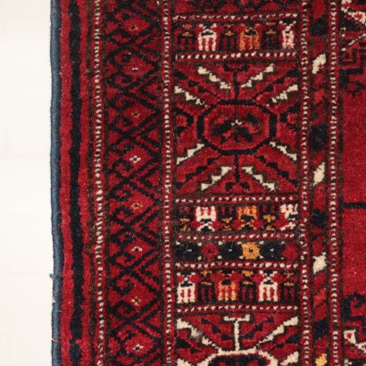 Handmade Bokara Rug Turkmenistan 1940s