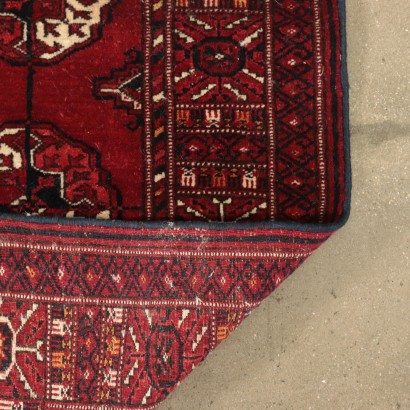 Handmade Bokara Rug Turkmenistan 1940s