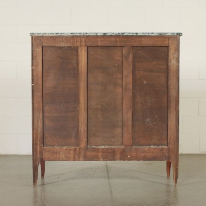 Cupboard Laquered Chinoiserie Doors Beech Marble 20th Century