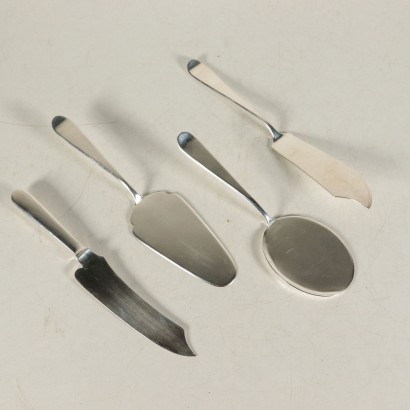 Silver Cutlery Service Roberto Miracoli e Figlio Italy 1970's