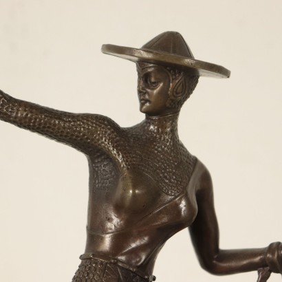 Dancer, copy from Demetre Haralamb Chiparus (1886-1947) Bronze