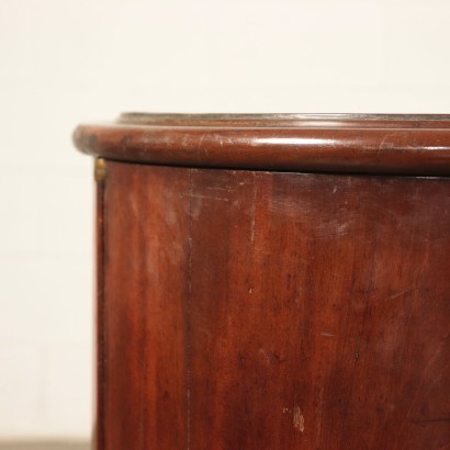 Mahogany Bedside Table England First Half 19th Century
