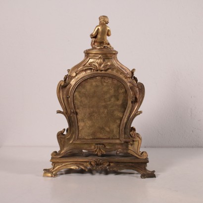 Bronze Table Clock France 19th Century