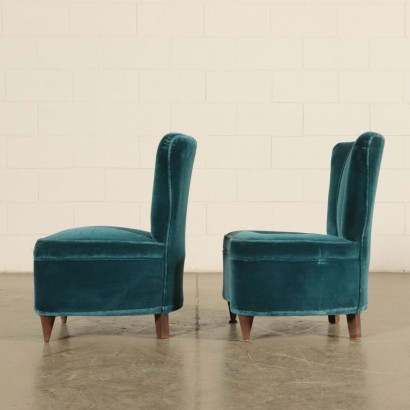Vintage Armchairs Italy 1940's-1950's