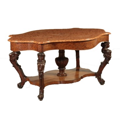 Mahogany Tilt-top Table Italy Mid 19th Century