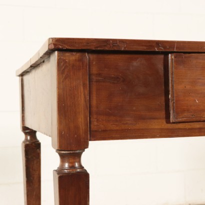 Neoclassical Solid Walnut Desk Italy 18th Century
