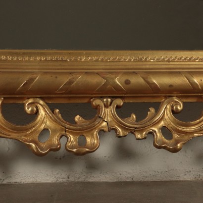 Mirror With Gilded Wood Frame France 19th Century