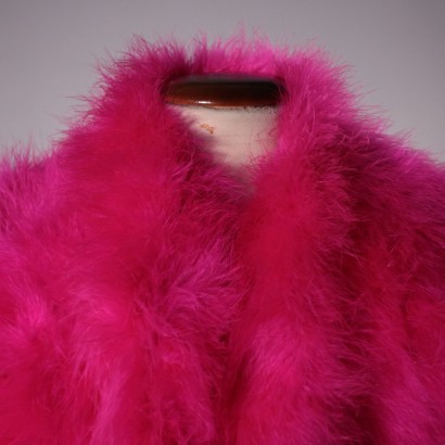 Vintage Coat in Real Feathers 1980's