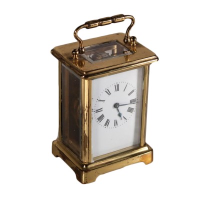 Gilded Bronze Carriage Clock 19th Century