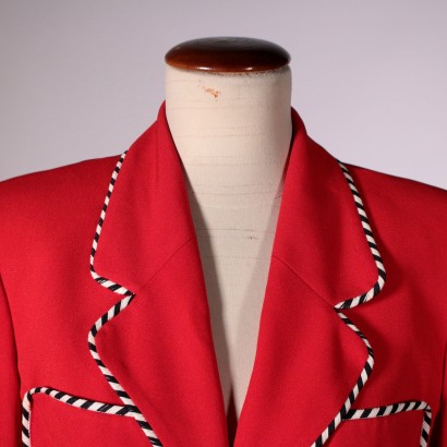 Tailleur Rosso Moschino