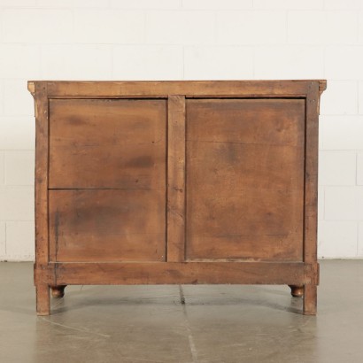 Solid Walnut Chest of Drawers Italy Mid 19th Century