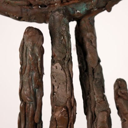 Bronze Sculpture by Antonio Puja Argentina 20th Century