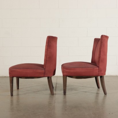 Vintage Pair of Armchairs Italy 1940's-1950's