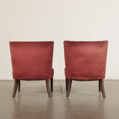 Vintage Pair of Armchairs Italy 1940's-1950's