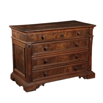 Walnut Chest of Drawers Italy 18th Century